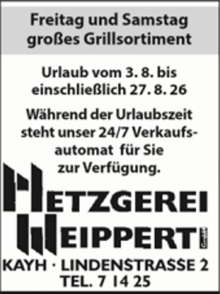 Metzgerei-Weippert Kayh